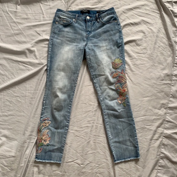 Nine West Embroidered Jeans on Sale, UP 